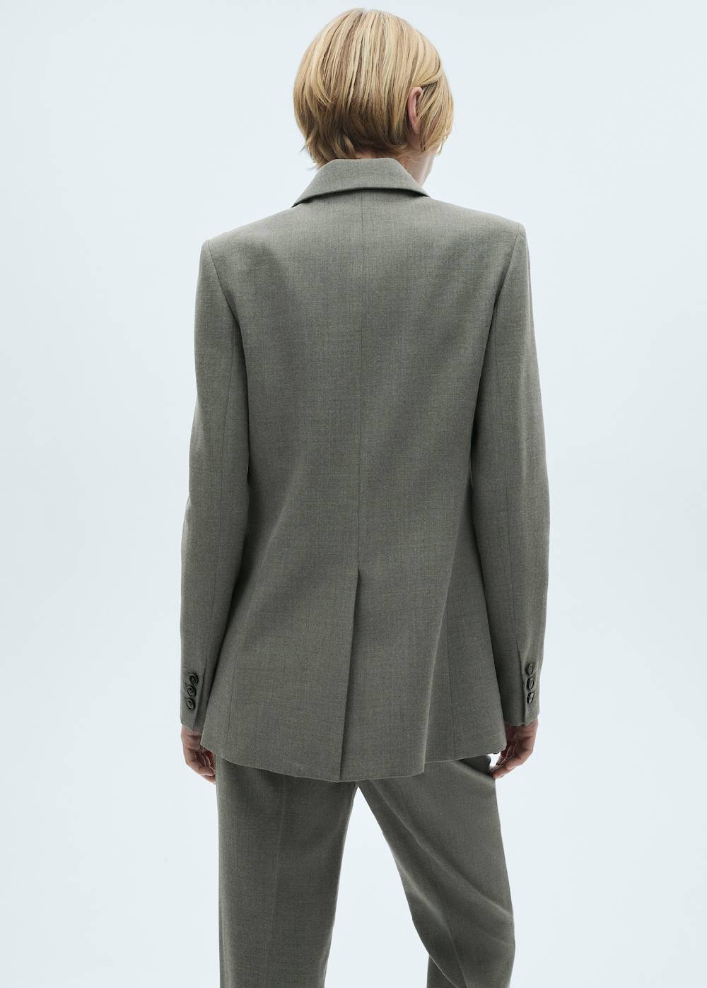 Mango Anzugblazer in Wickeloptik Günstig kaufen