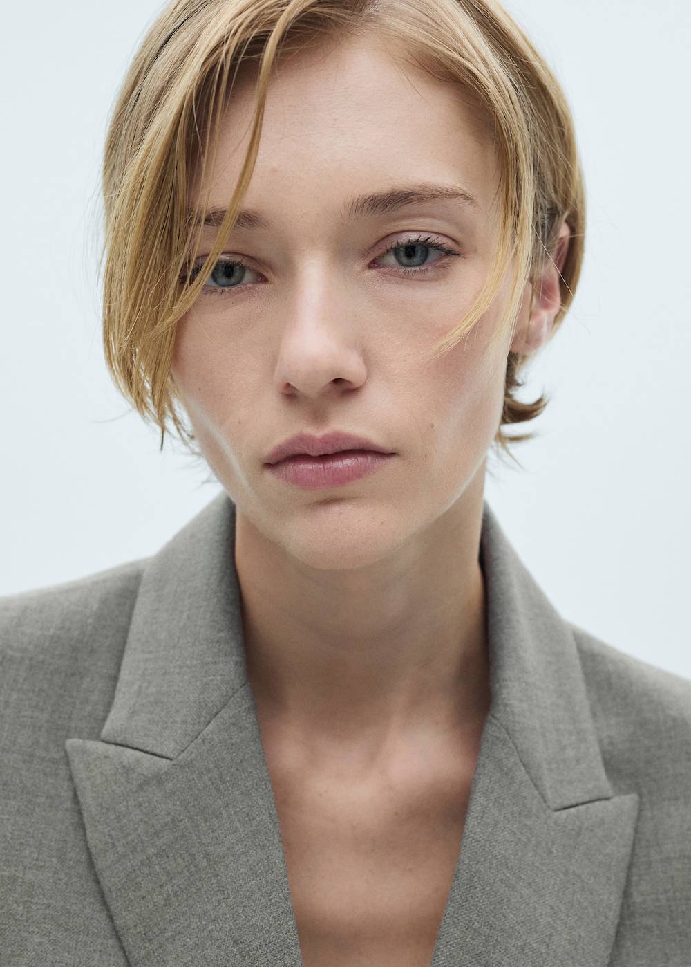 Mango Anzugblazer in Wickeloptik Günstig kaufen