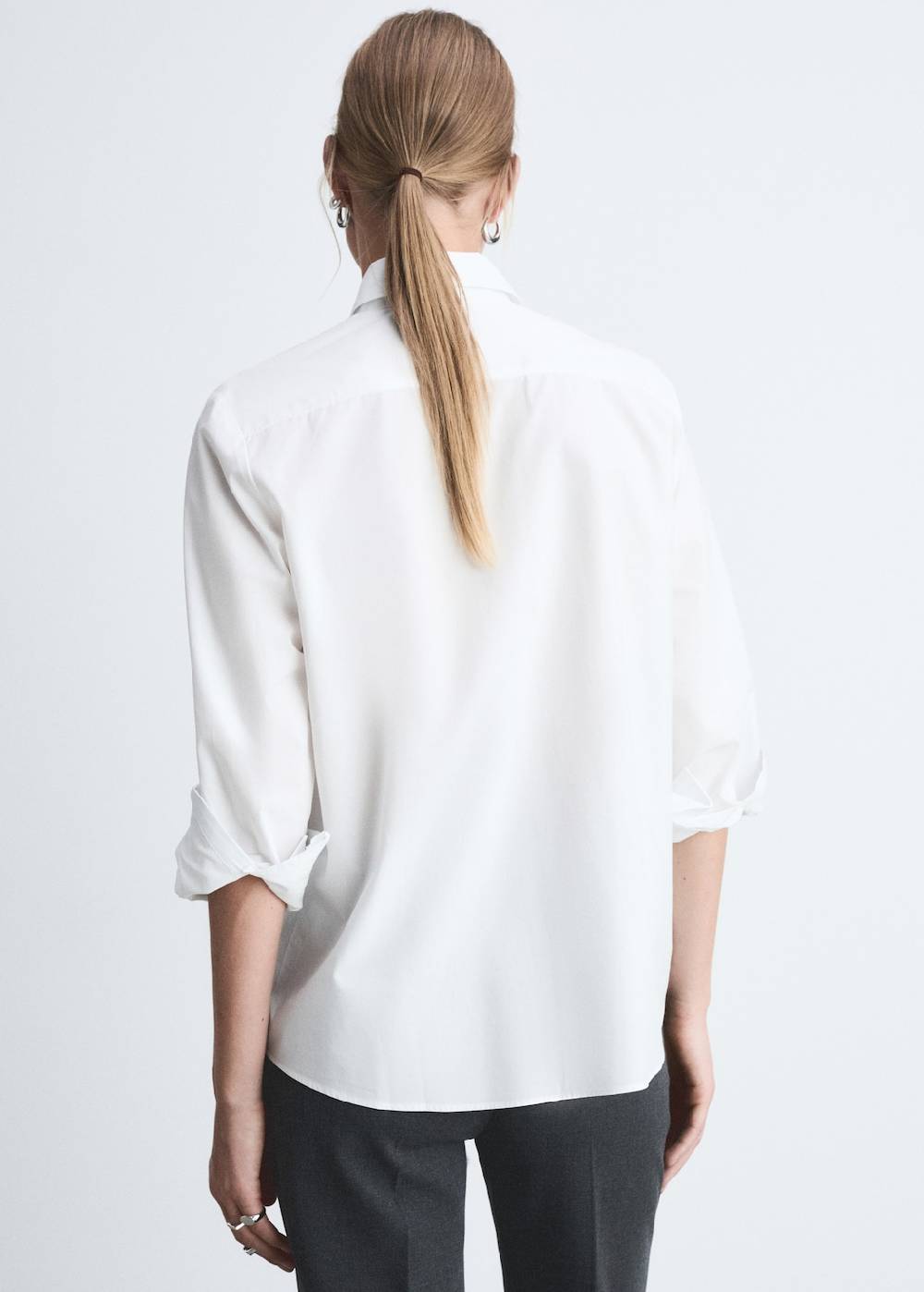 Mango Regular Fit-Hemd aus Baumwoll-Lycell-Gemisch Top Angebot