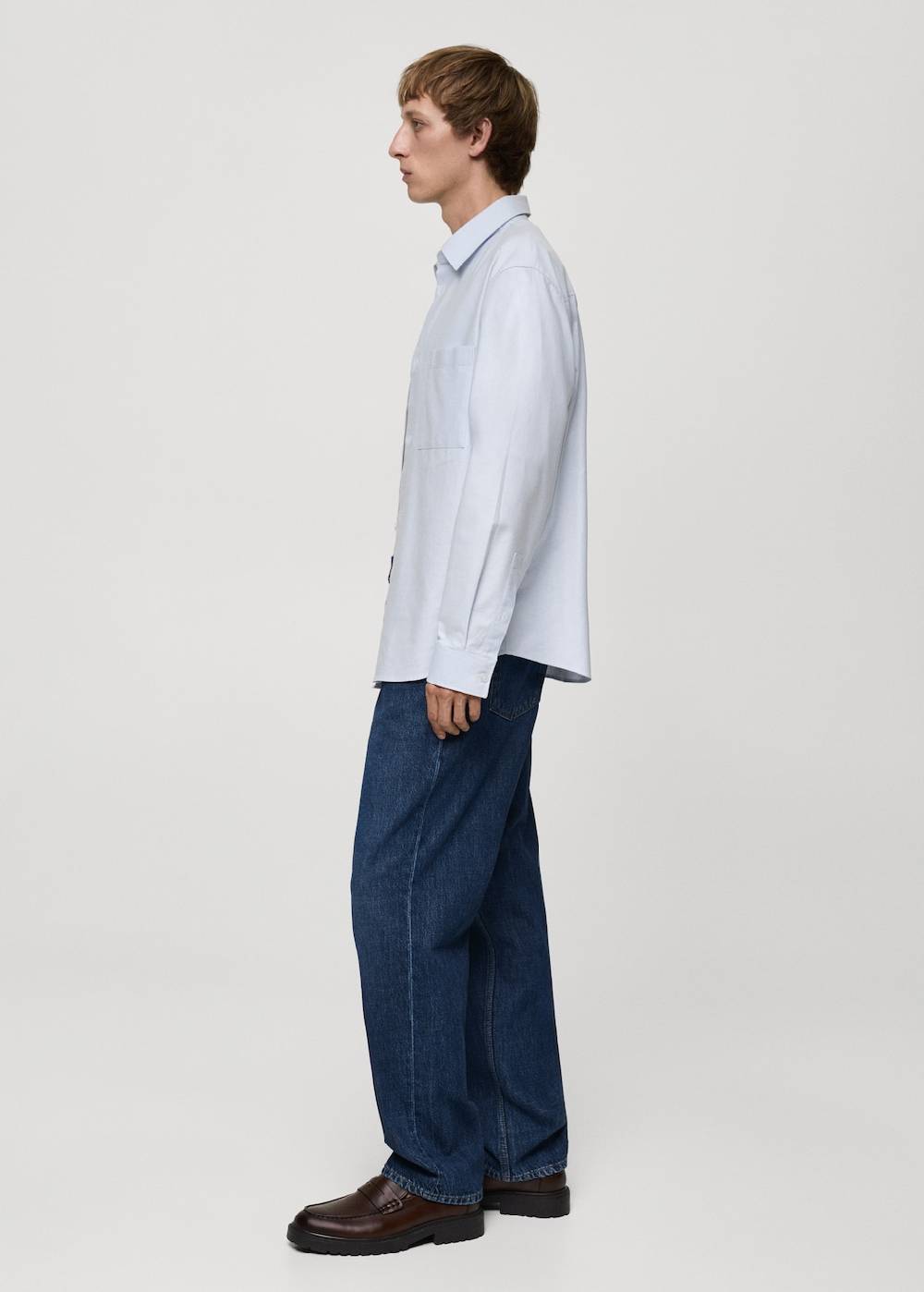 Mango Regular Fit-Hemd aus Oxfordgewebe Wochenangebot