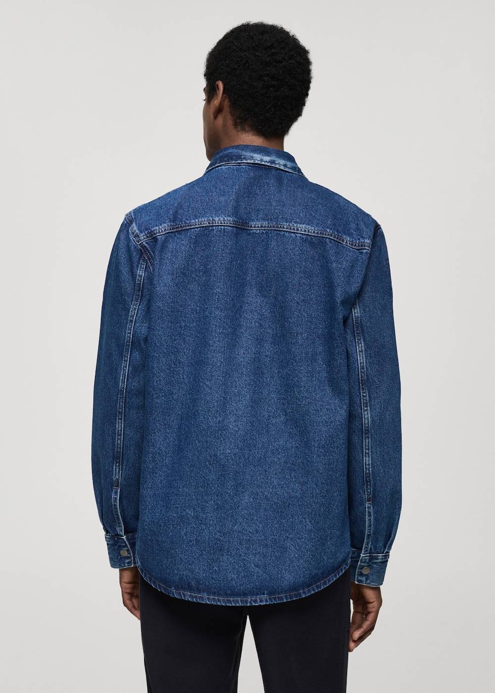 Mango Jeans-Overshirt mit Tasche Begrenzte Freigabe