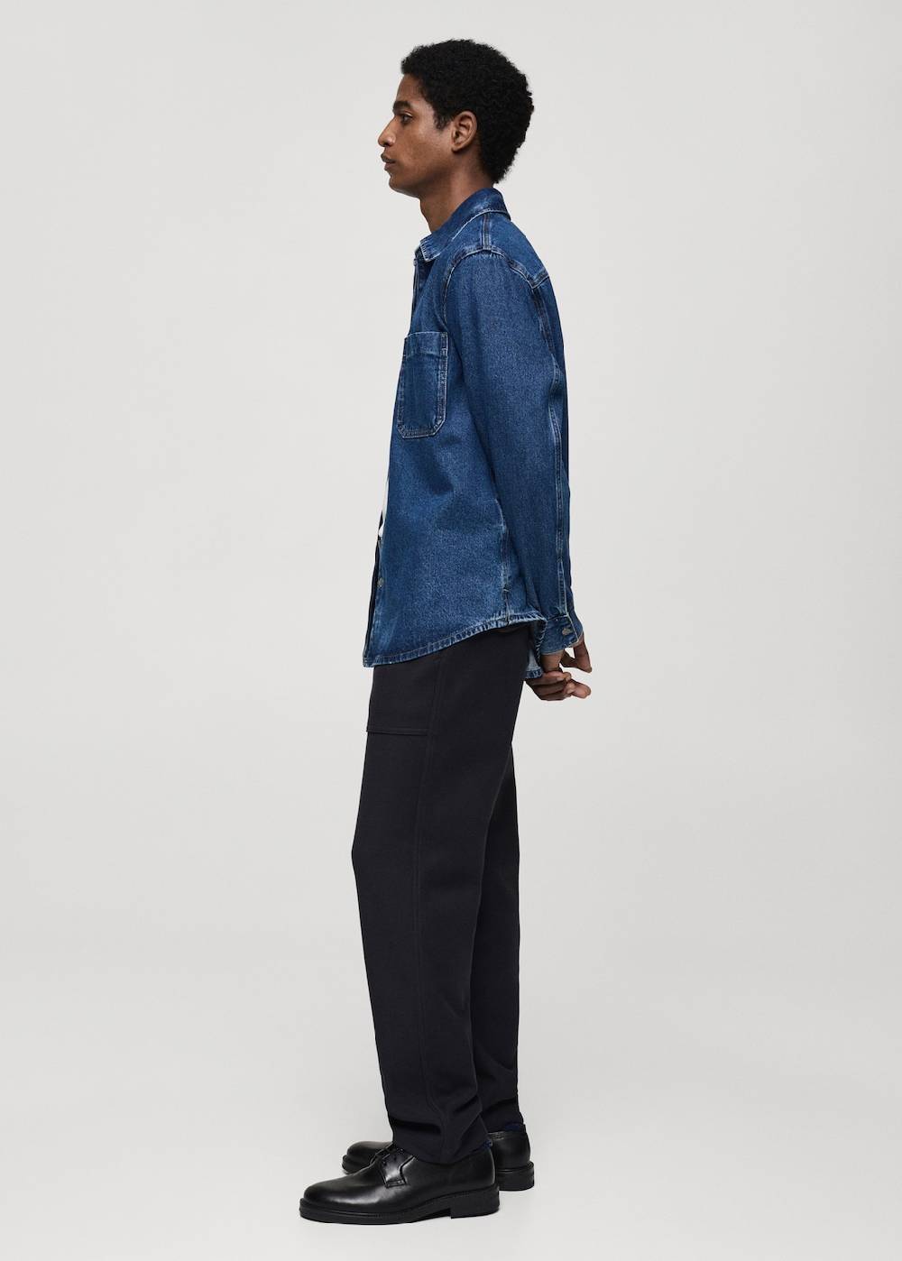 Mango Jeans-Overshirt mit Tasche Begrenzte Freigabe