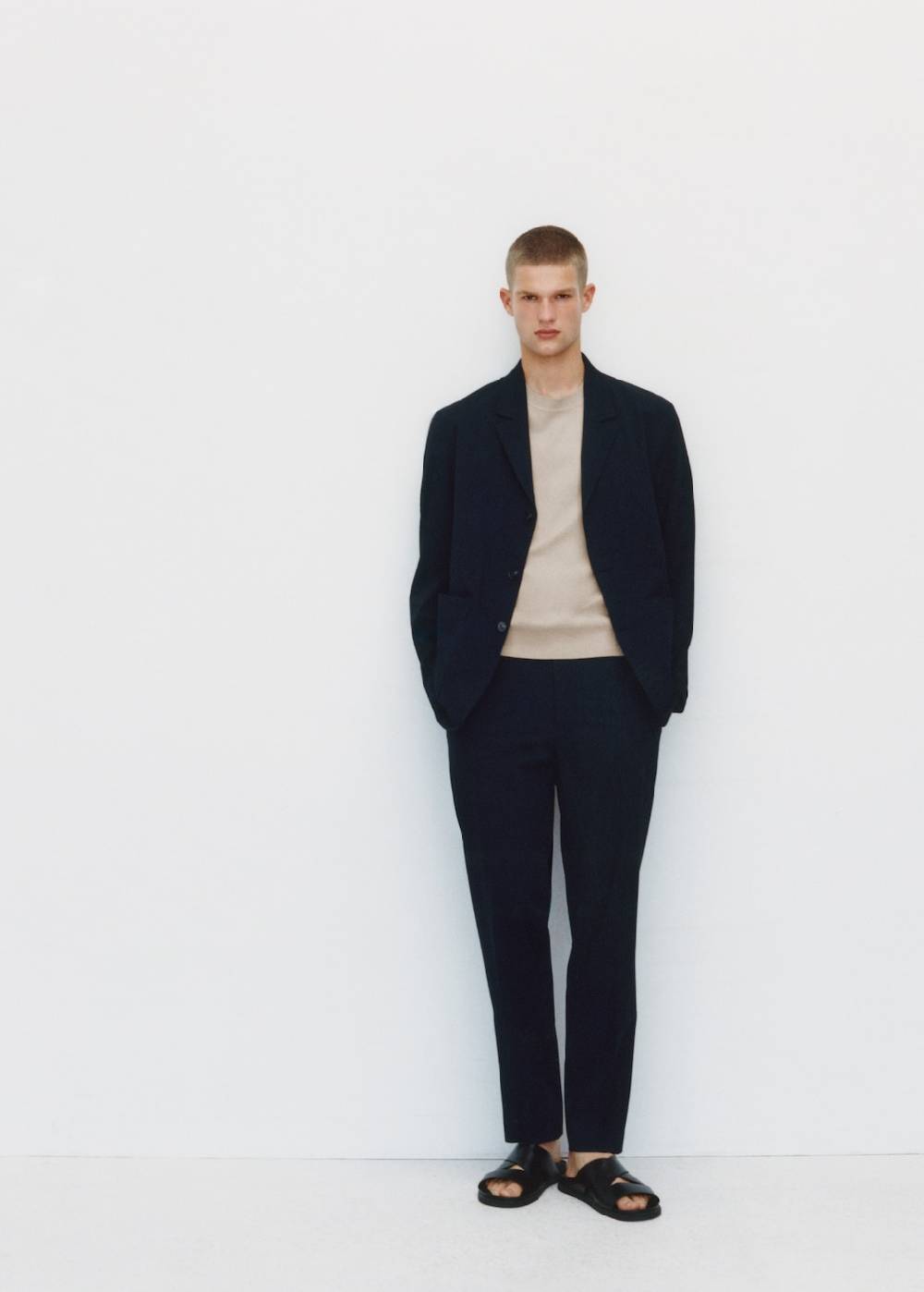 Mango Slim Fit-Anzugblazer mit Taschen Zeitbegrenzte Promotion
