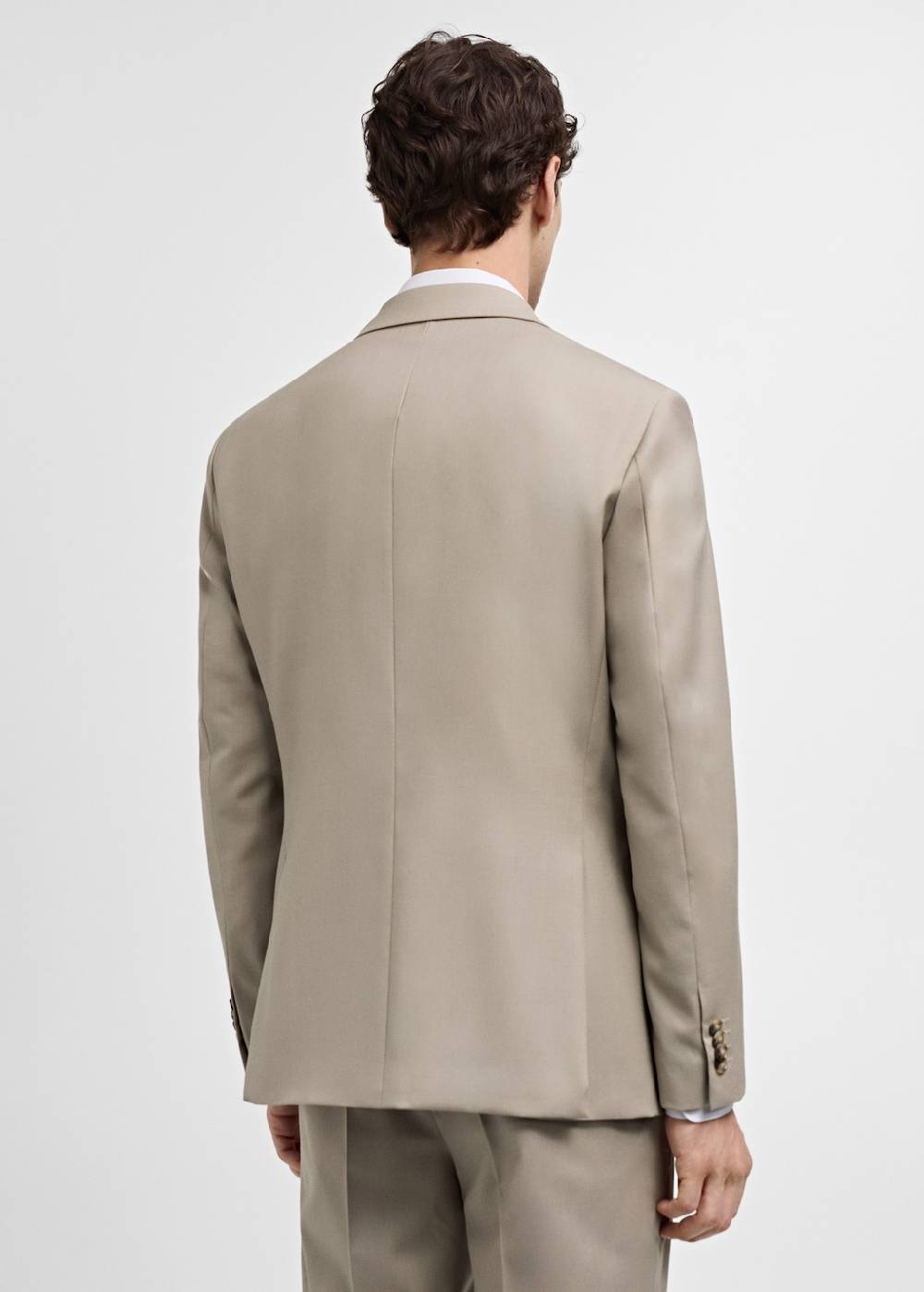Mango Slim-Fit-Sakko aus 100 % Schurwolle Super Rabatt