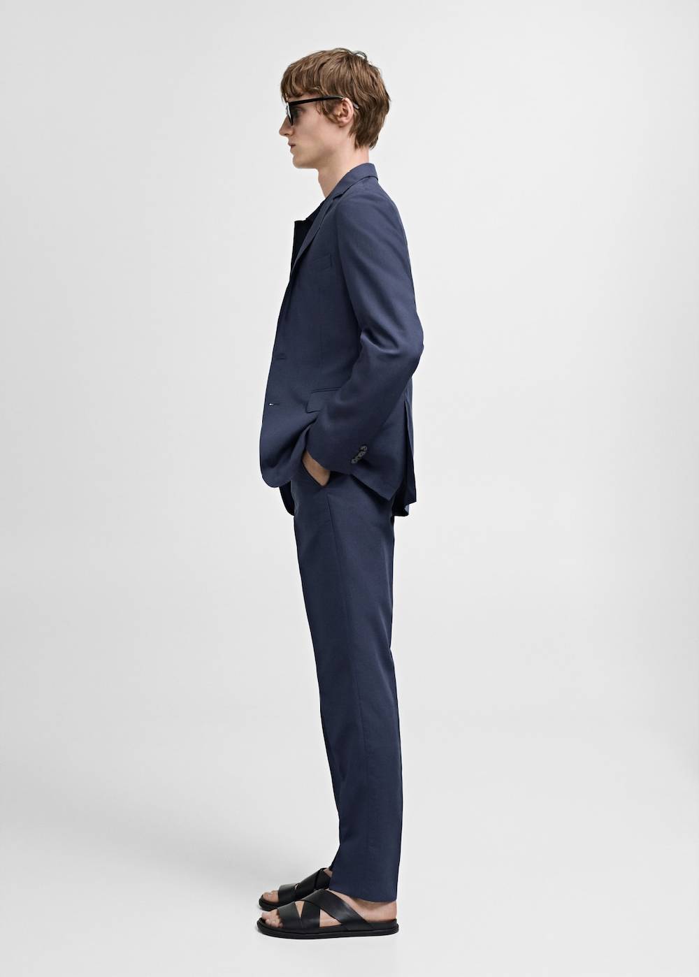 Mango Slim Fit-Anzugsakko aus Stretchbaumwolle Riesige Rabatte