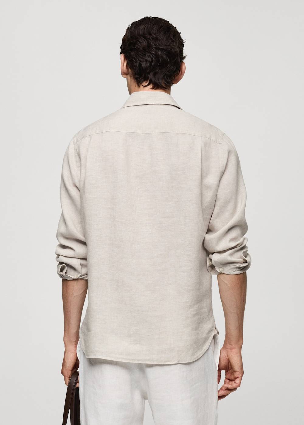 Mango Classic-Fit-Hemd aus 100 % Leinen 50% Rabatt mit kostenlosem Versand