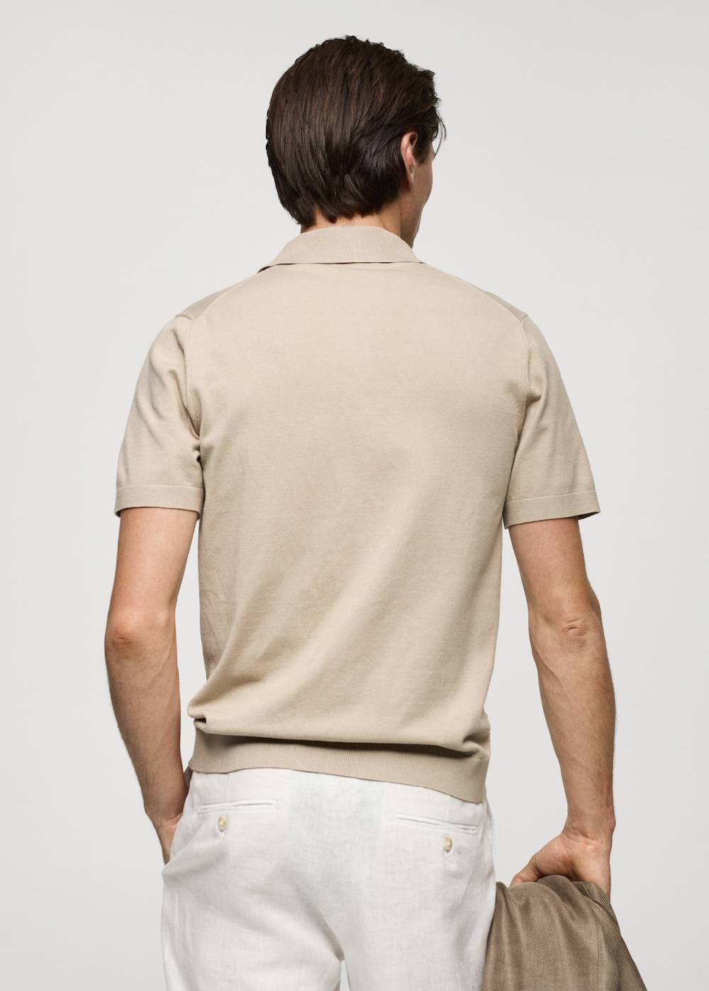 Mango Feinstrick-Poloshirt zollfrei