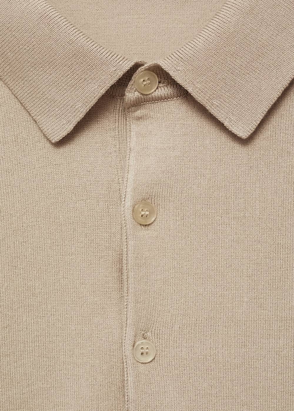 Mango Feinstrick-Poloshirt zollfrei
