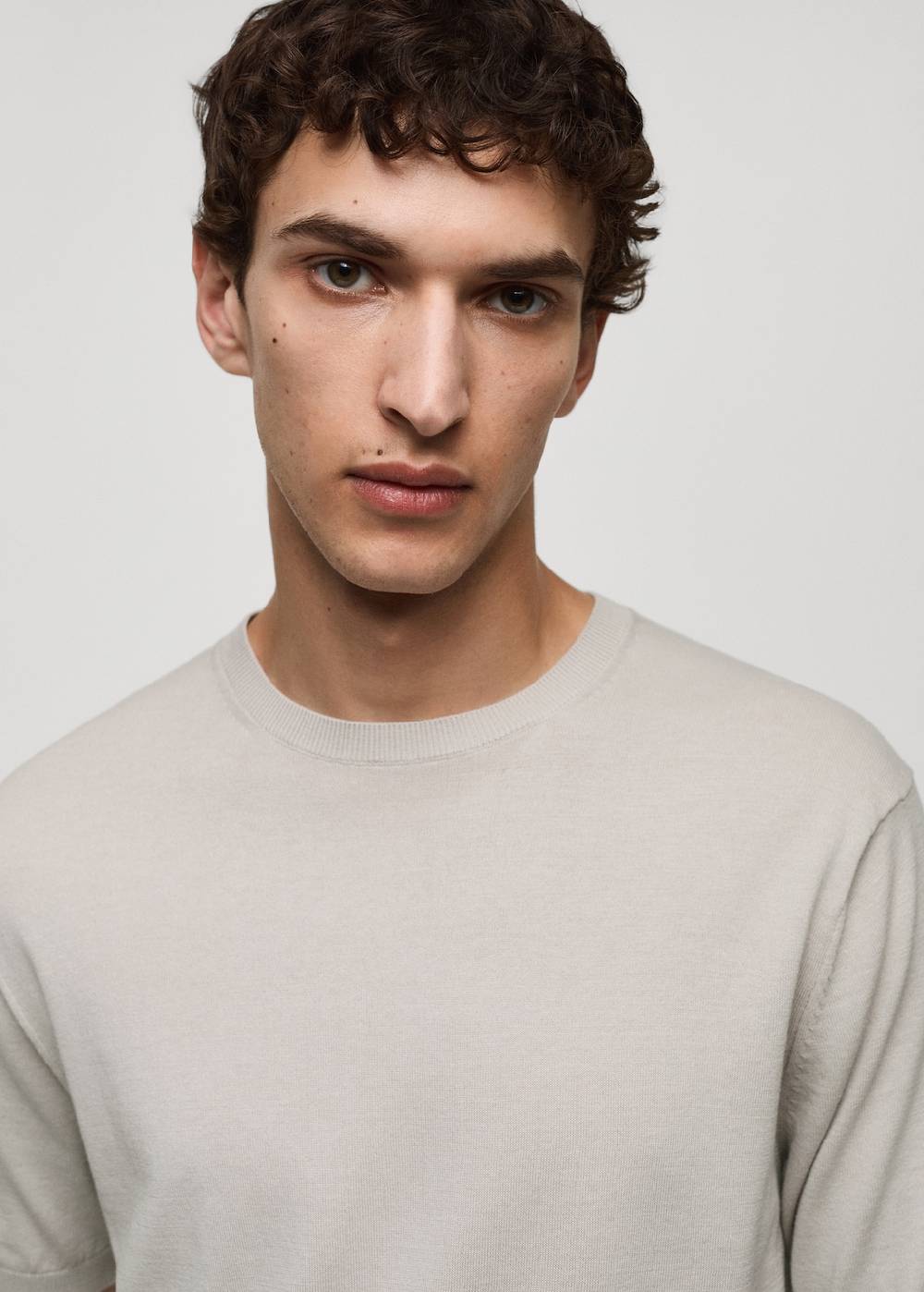 Mango Strick-T-Shirt aus 100 % Baumwolle Rabatte dieses Monats
