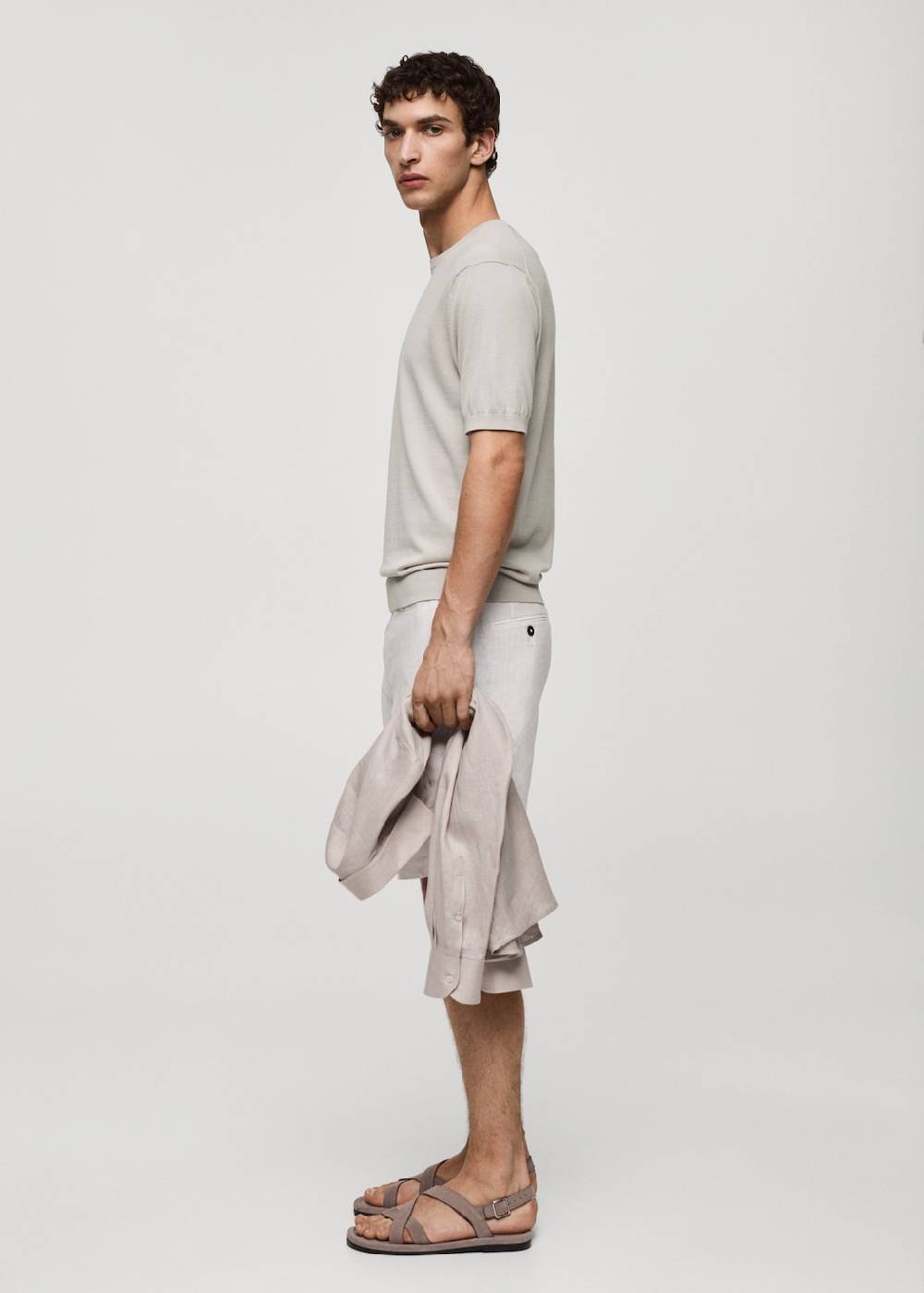 Mango Strick-T-Shirt aus 100 % Baumwolle Rabatte dieses Monats