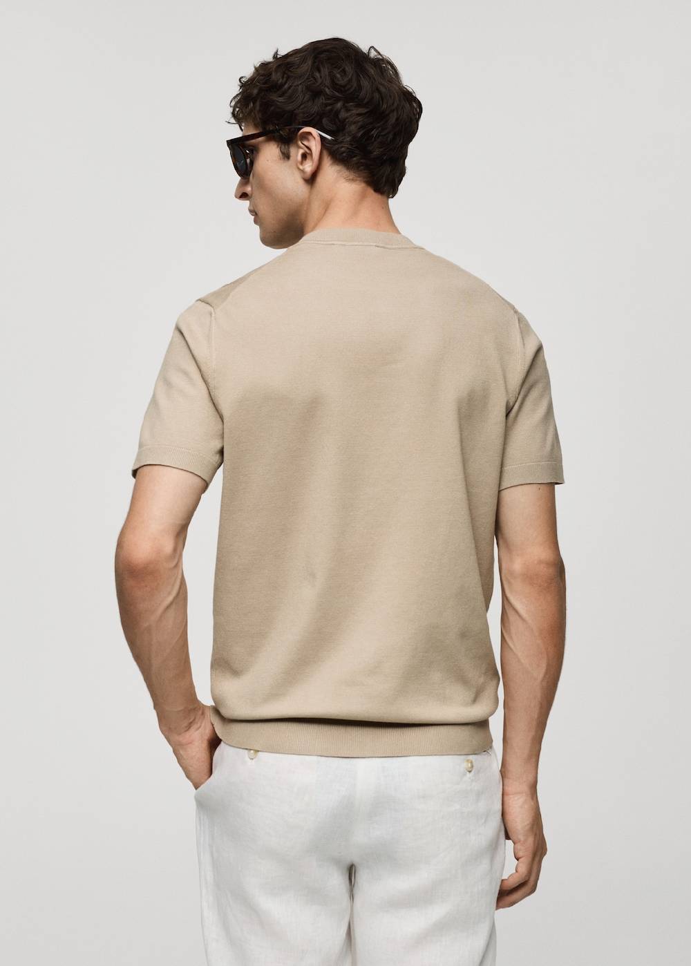 Mango Shirt aus Feinstrick 2025
