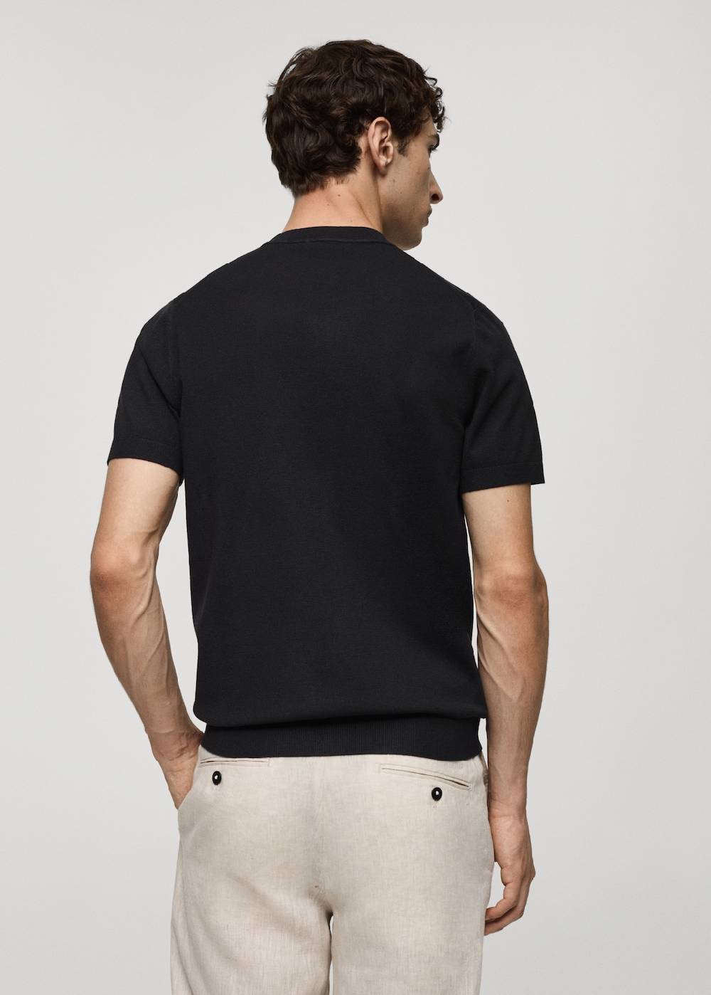 Mango Shirt aus Feinstrick Günstiger Verkauf