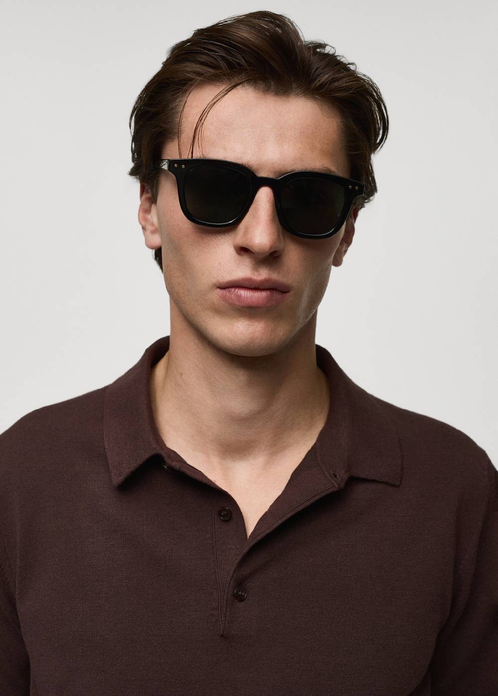 Mango Feinstrick-Poloshirt Fabrik Onlineshop