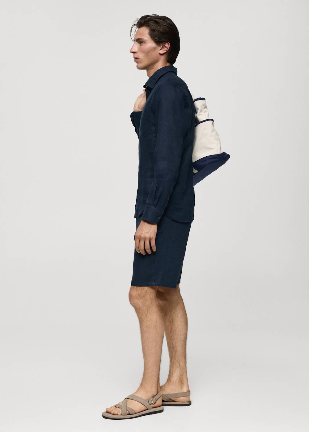 Mango Classic-Fit-Hemd aus 100 % Leinen Fabrikpreis