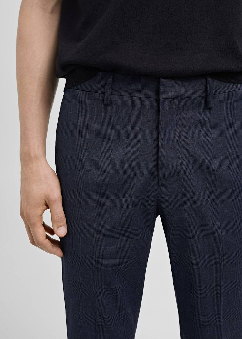 Mango Super Slim Fit-Anzughose aus Stretchstoff Valentinstagsangebot