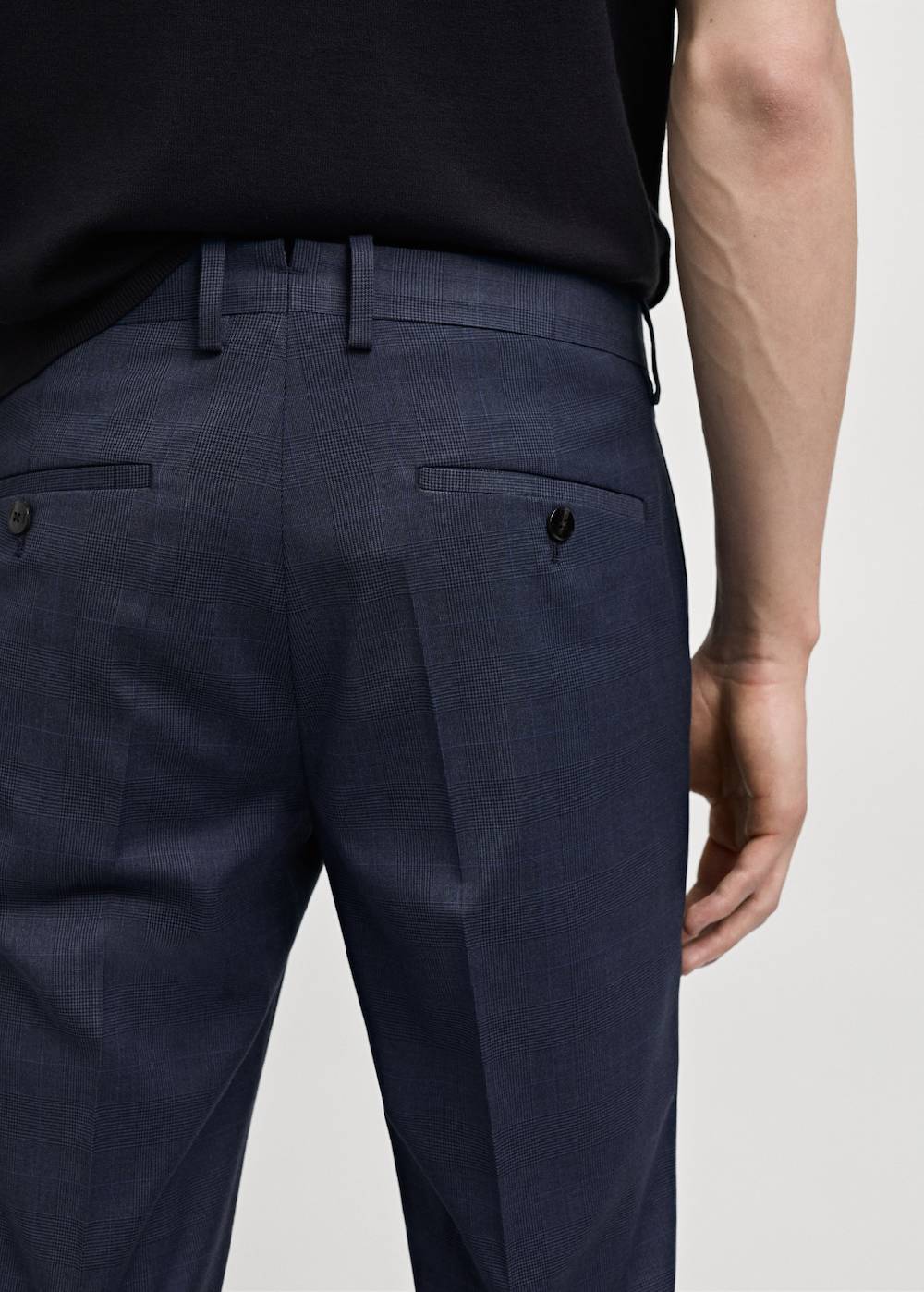 Mango Super Slim Fit-Anzughose aus Stretchstoff Valentinstagsangebot