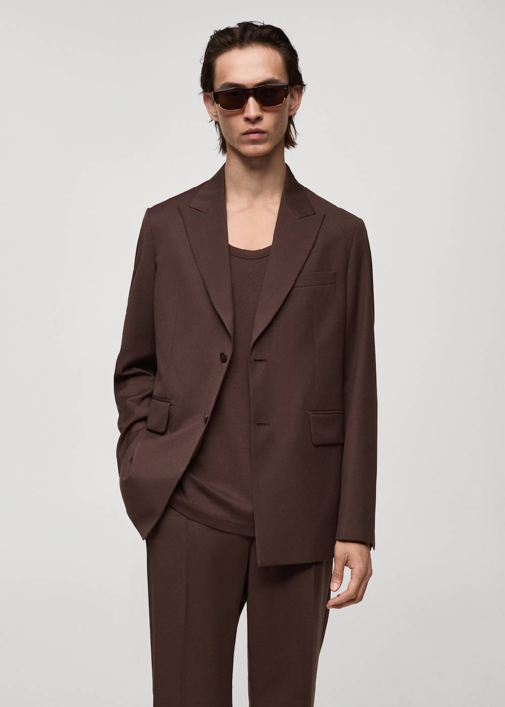 Mango Regular Fit Anzugjacke Lagerräumung