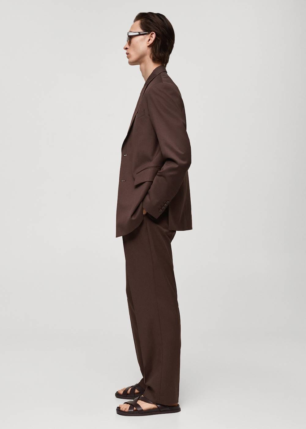 Mango Regular Fit Anzugjacke Lagerräumung