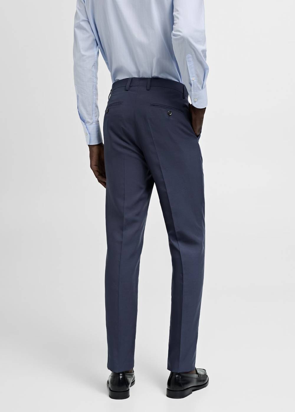 Mango Slim Fit-Anzughose aus Stretchstoff Große Rabatte
