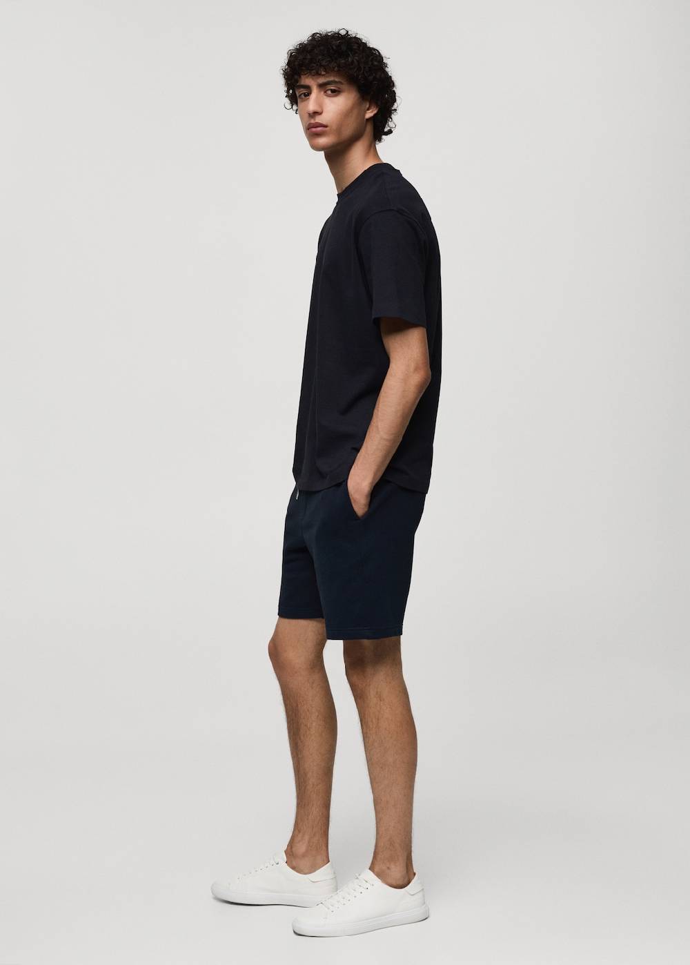 Mango Bermudashorts im Jogger-Stil aus Baumwolle Wochenangebot