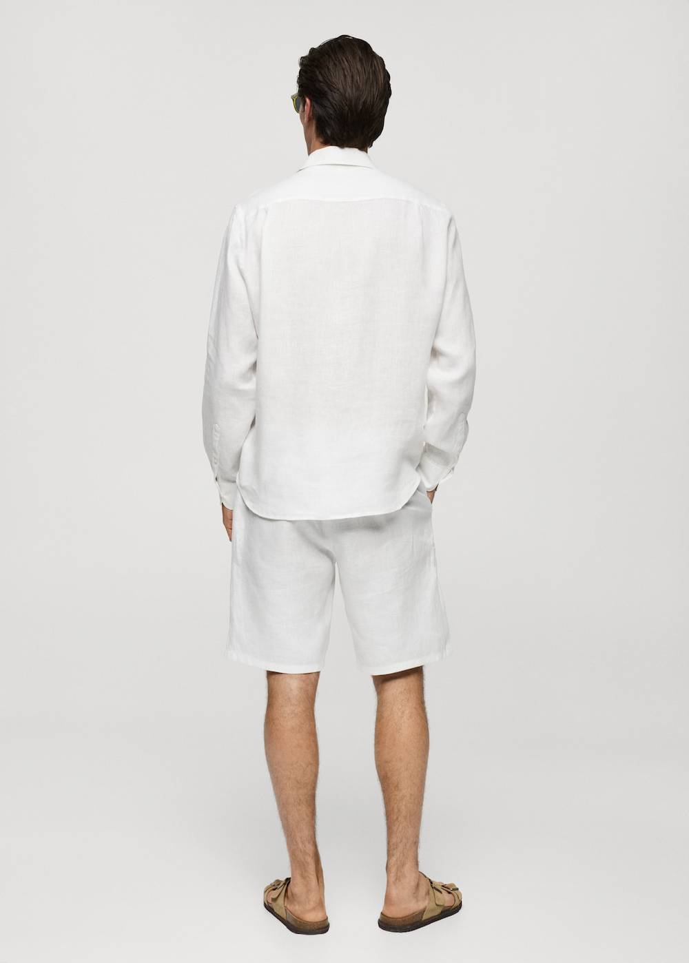 Mango Classic-Fit-Hemd aus 100 % Leinen Kostenlose Rückgabe