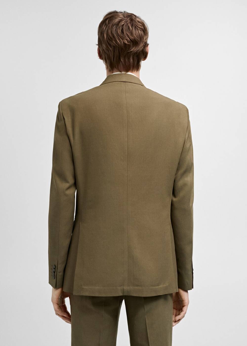 Mango Slim-Fit-Anzugjacke aus Tencel-Mischung Begrenzte Freigabe