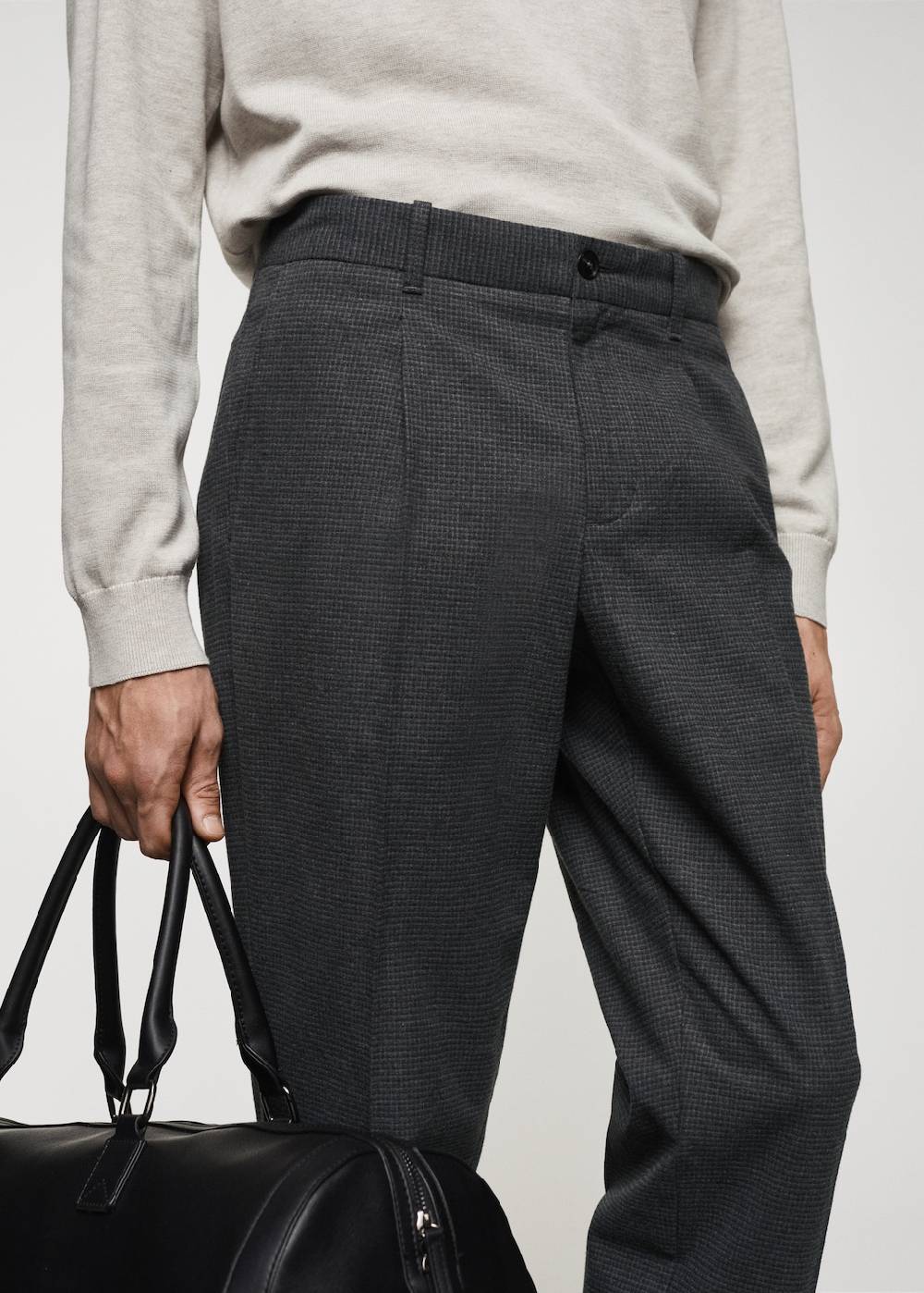 Mango Slim Fit-Baumwollhose Letzte 3 Tage