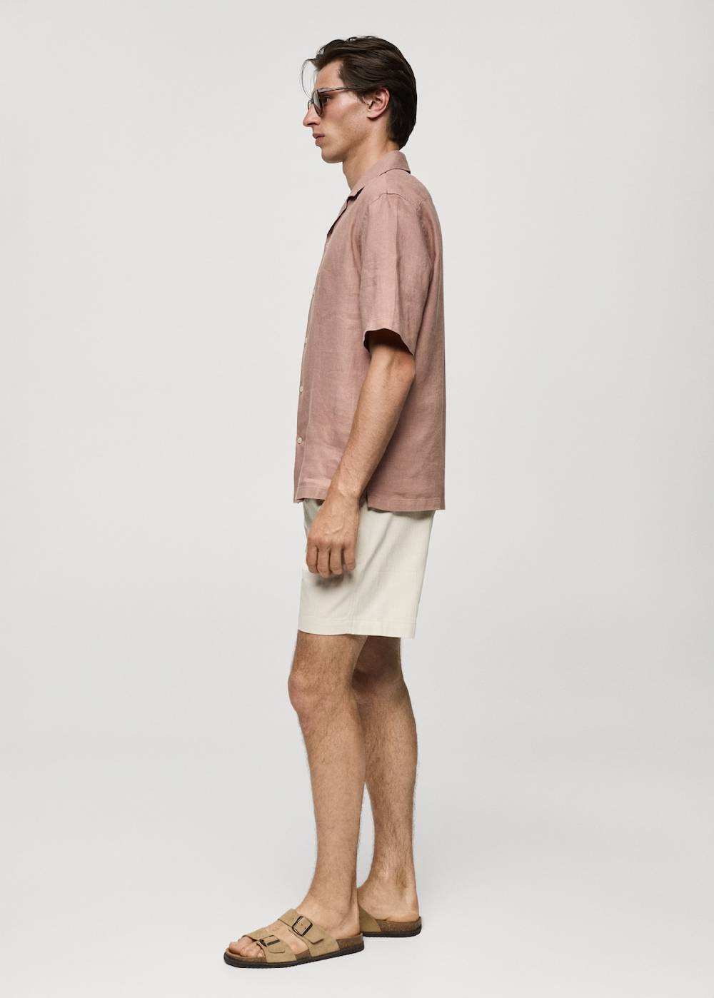 Mango Regular Fit-Hemd aus 100 % Leinen Nur noch ein Tag übrig
