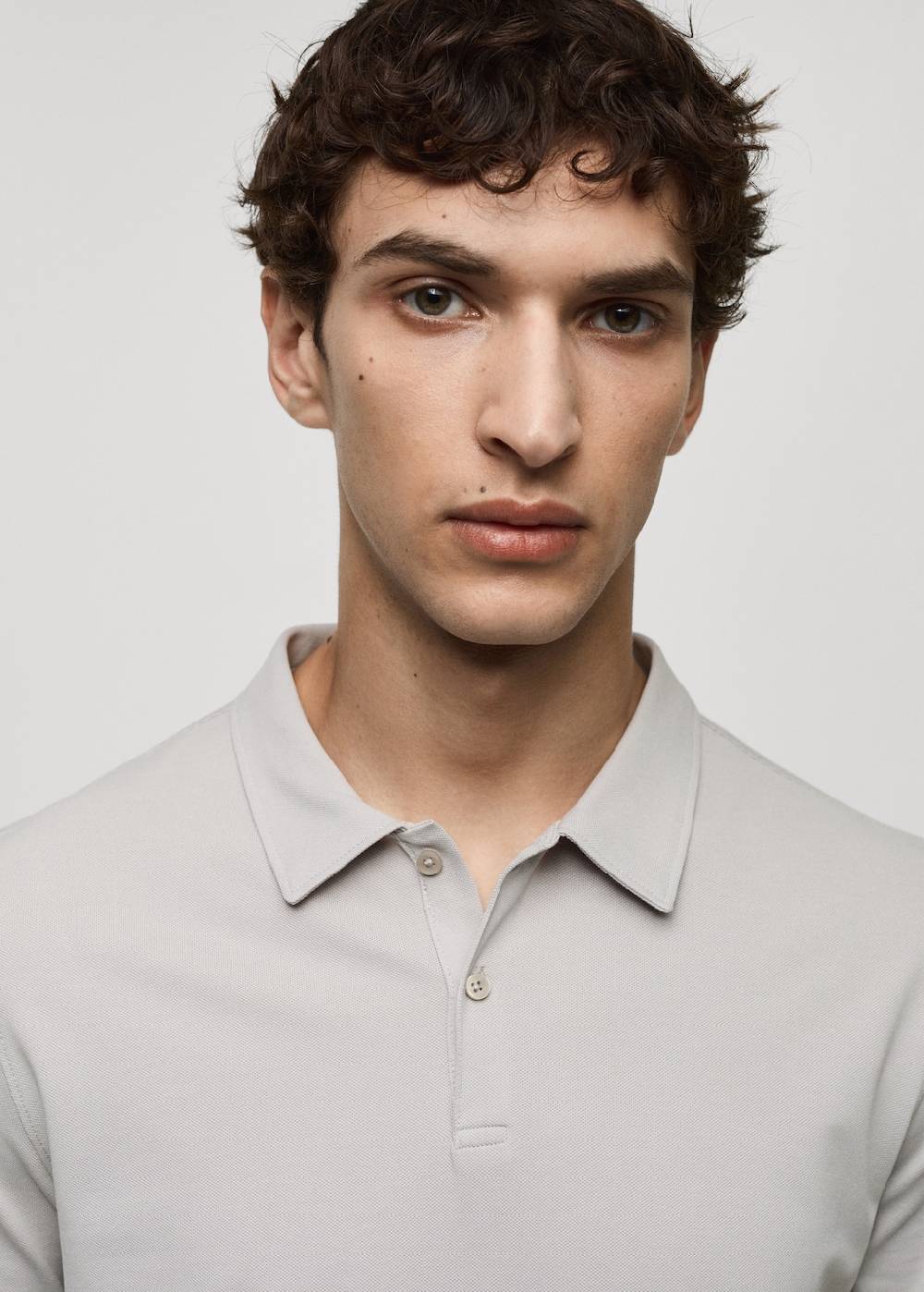 Mango Strukturiertes Slim-Fit-Poloshirt aus Baumwoll-Piqué Black Friday Preise
