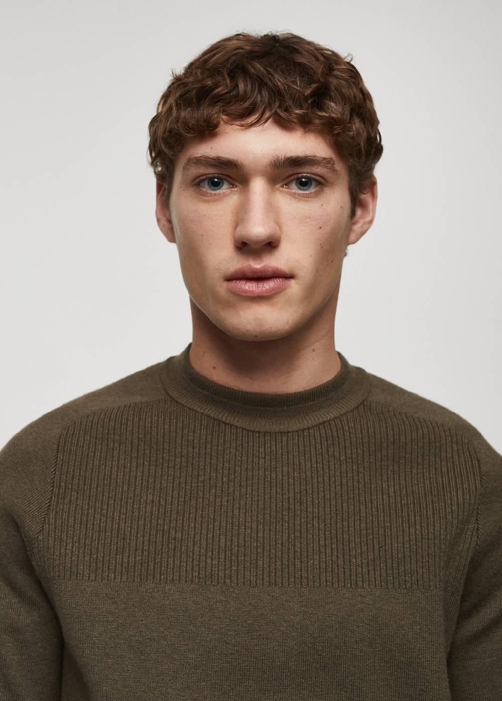 Mango Stretchpullover mit Rippdetail 50% Rabatt für begrenzte Zeit