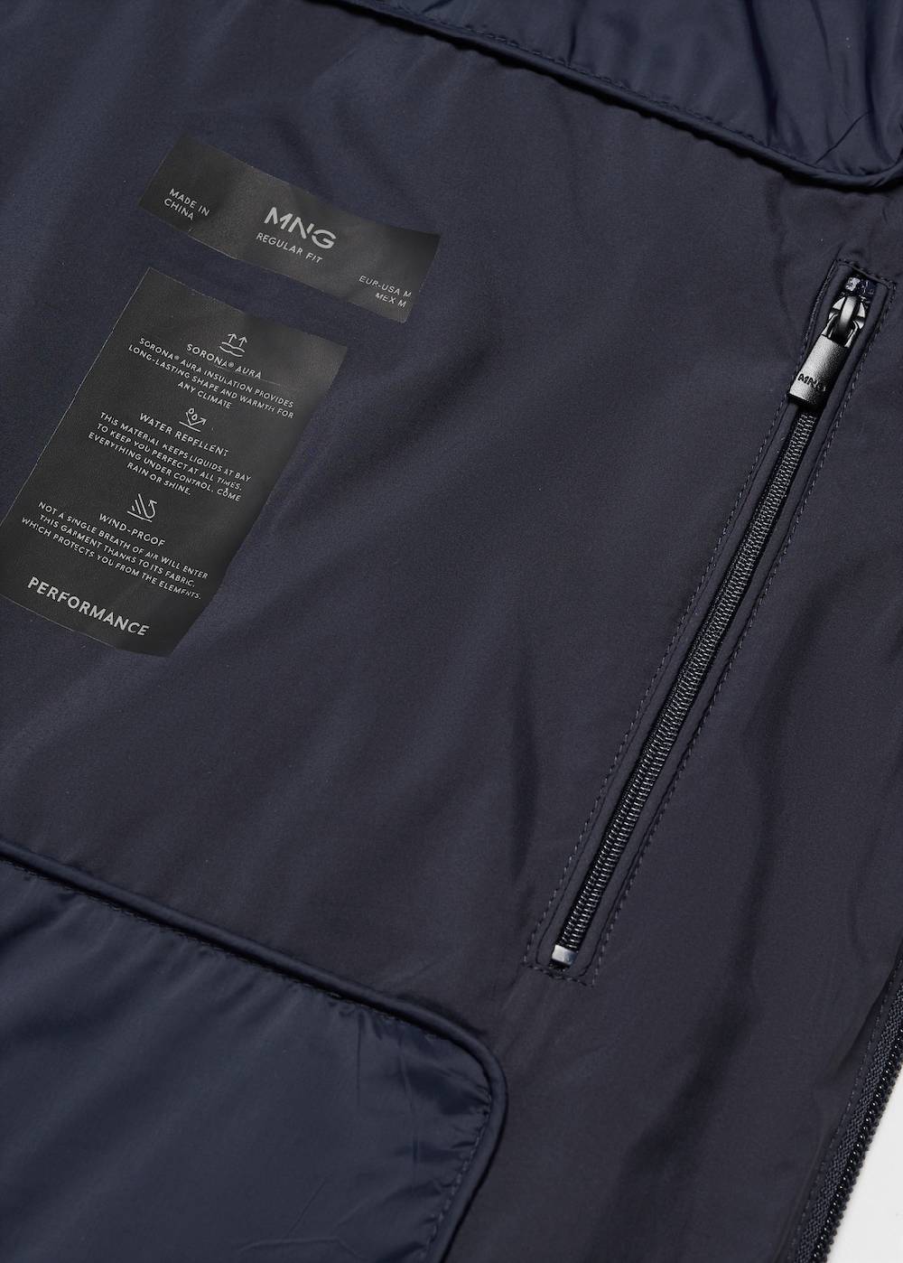 Mango Ultraleichter wasserabweisender Anorak Verkauf