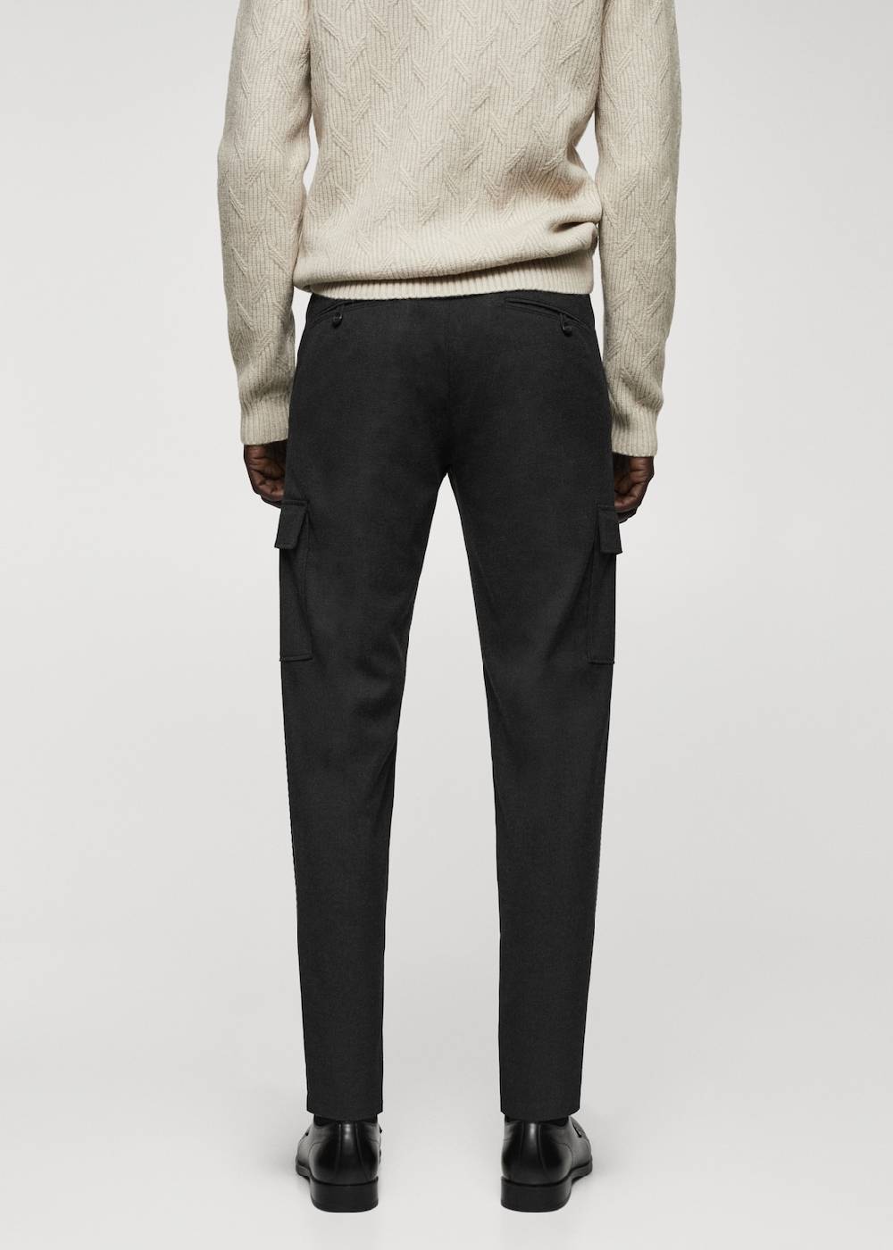 Mango Cargohose mit Bundfalten Fabrik Onlineshop