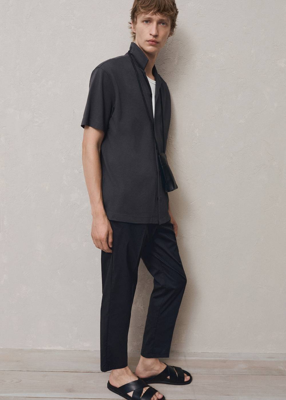 Mango Slim Fit-Bundfaltenhose aus Baumwolle Fabrikpreis