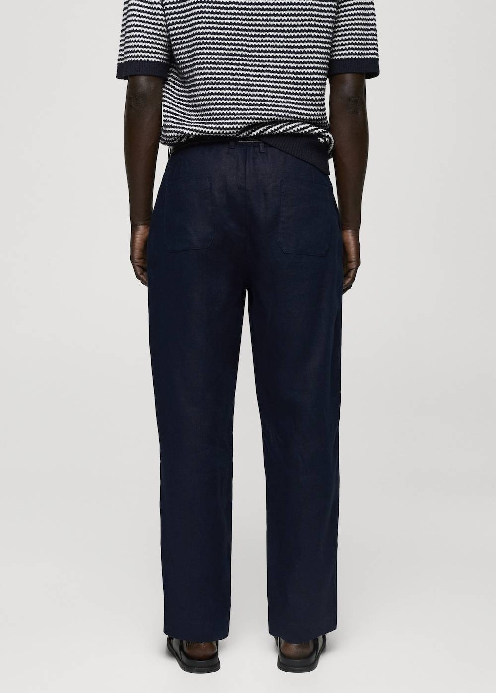 Mango Relaxed-Fit-Hose aus 100 % Leinen Valentinstagsangebot