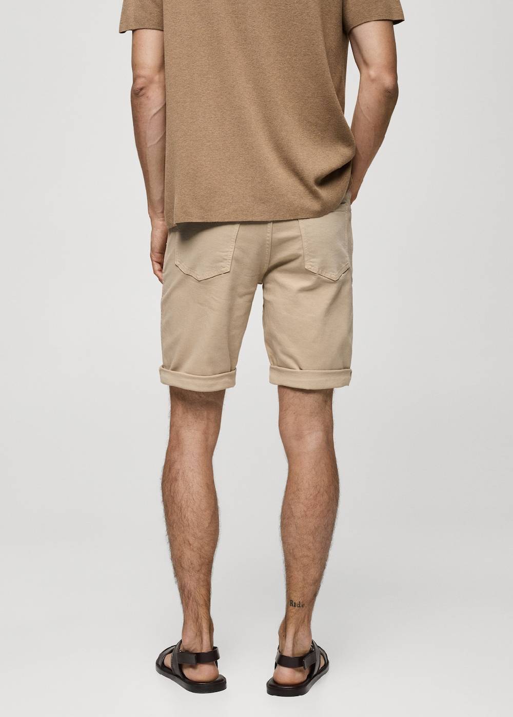 Mango Slim Fit-Jeans-Bermudashorts Jubiläumsangebot
