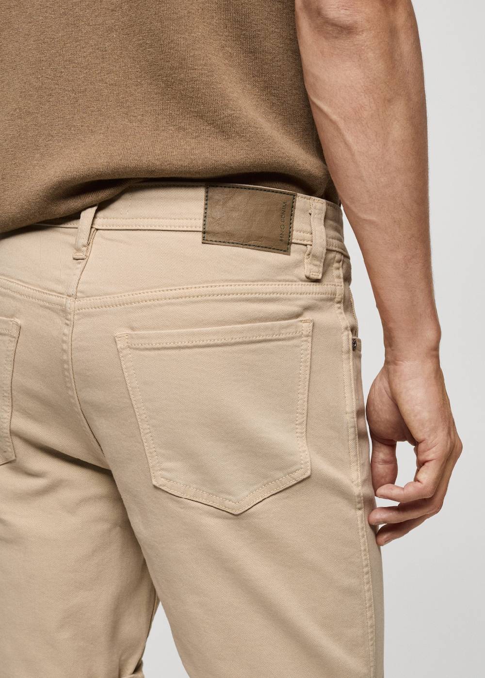 Mango Slim Fit-Jeans-Bermudashorts Jubiläumsangebot
