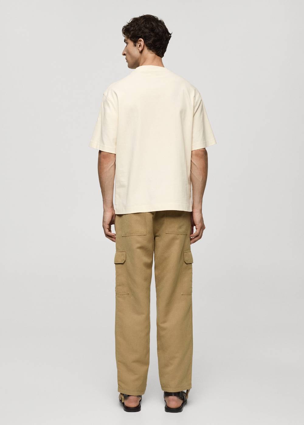 Mango T-Shirt aus 100 % Baumwolle mit Tasche Exklusive Angebote