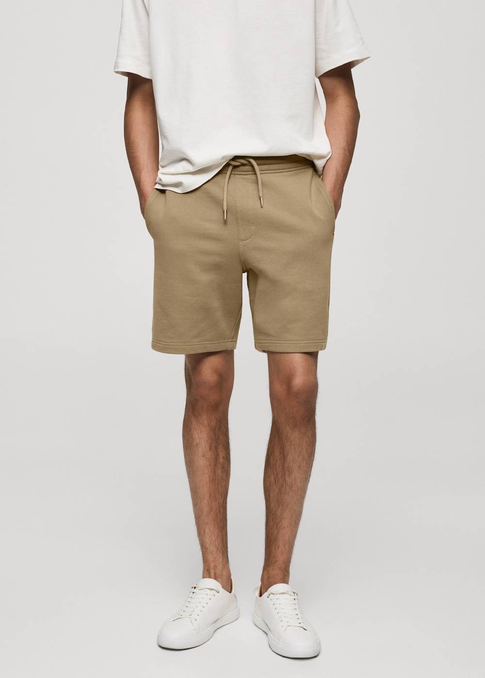 Mango Bermudashorts im Jogger-Stil aus Baumwolle Neuheiten