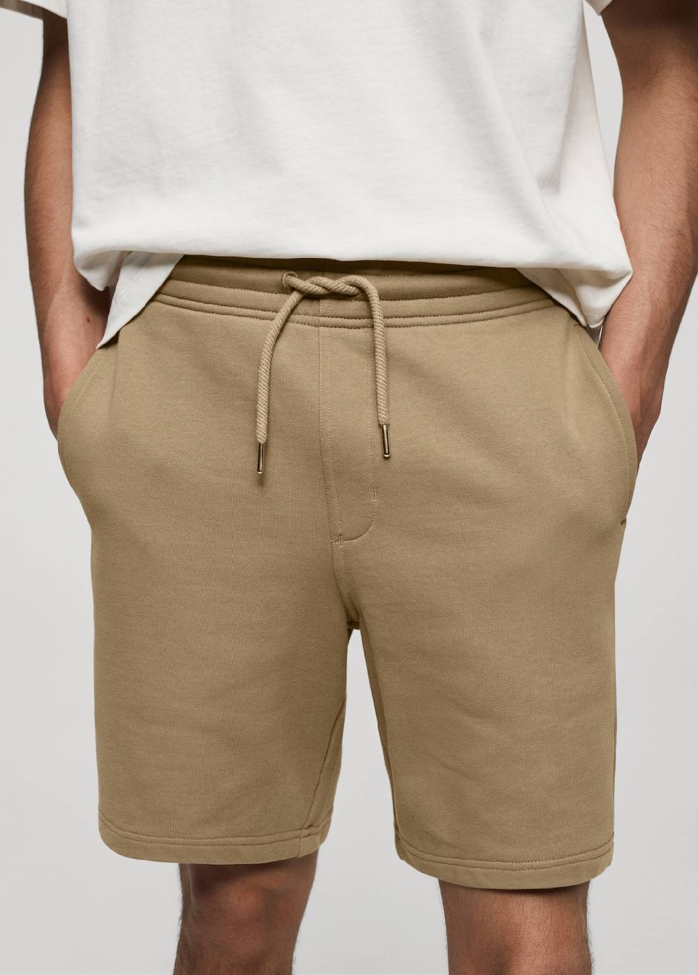 Mango Bermudashorts im Jogger-Stil aus Baumwolle Neuheiten