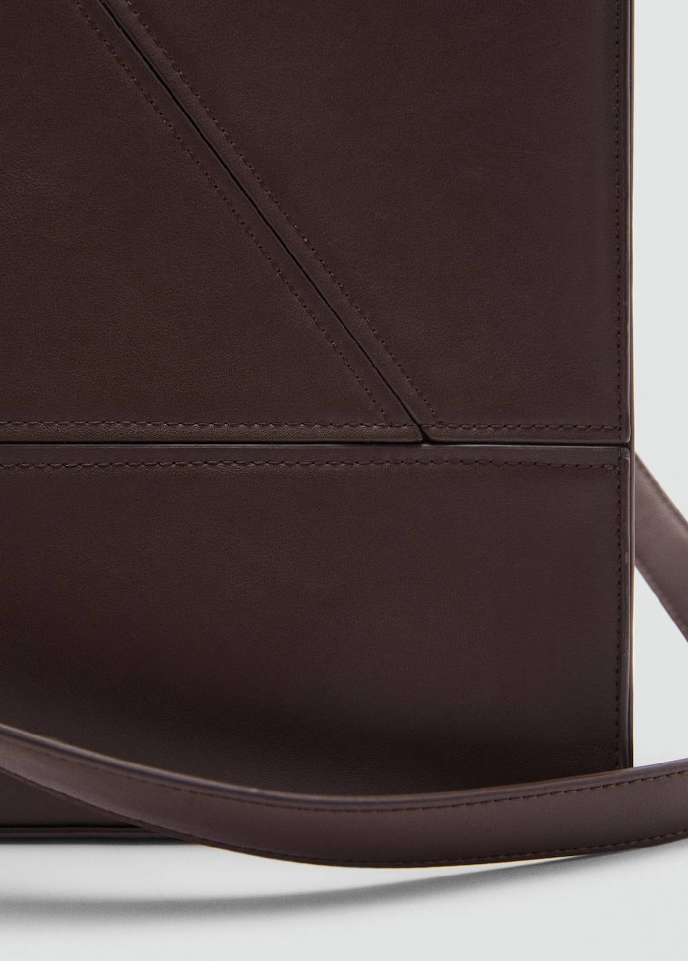 Mango Tote-Bag mit Leder-Effekt Saisonale Angebote