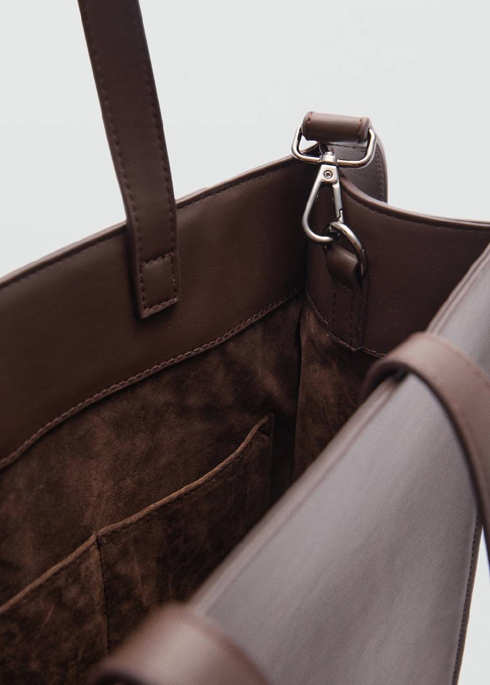 Mango Tote-Bag mit Leder-Effekt Saisonale Angebote