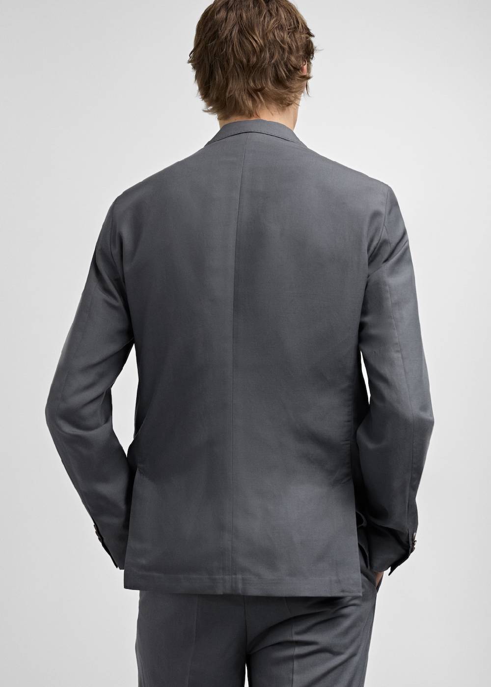 Mango Slim Fit-Anzugblazer aus Leinengemisch Kauf eins, bekomm eins gratis