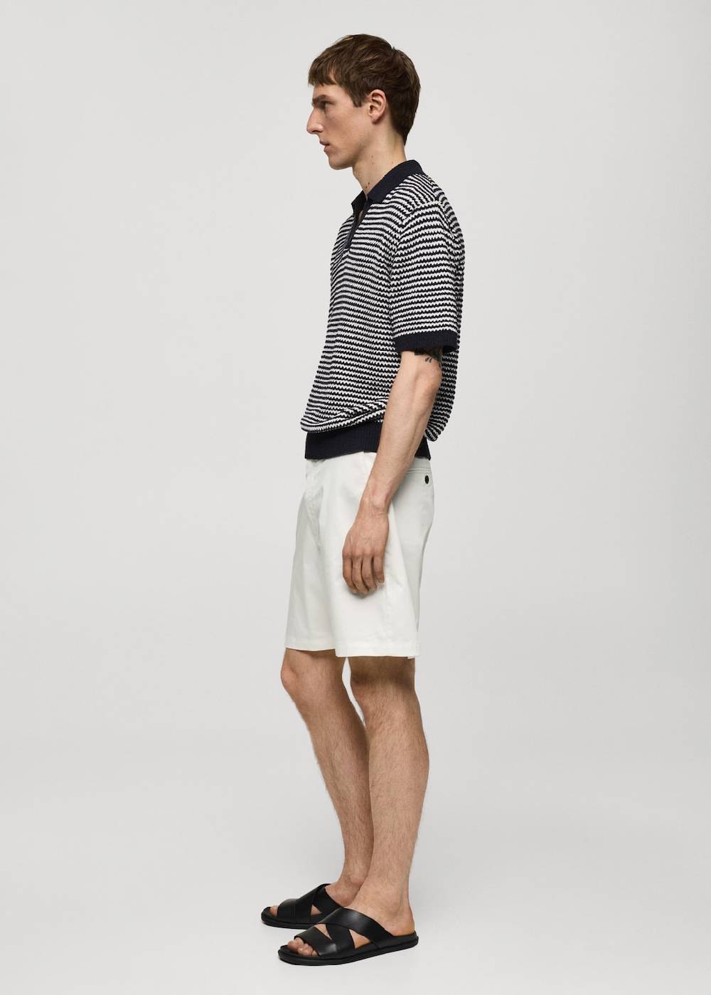 Mango Slim Fit-Bermudashorts aus Baumwolle VIP-Rabatte