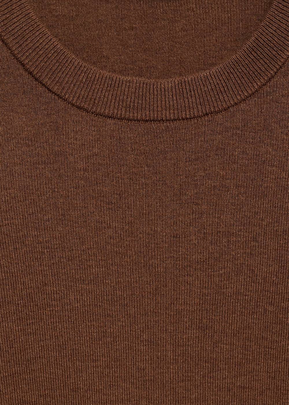 Mango Strickshirt aus Baumwolle Tiefpreis
