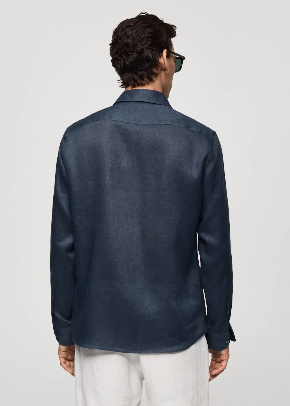 Mango Regular Fit-Hemd aus 100 % Leinen Letzte 3 Tage