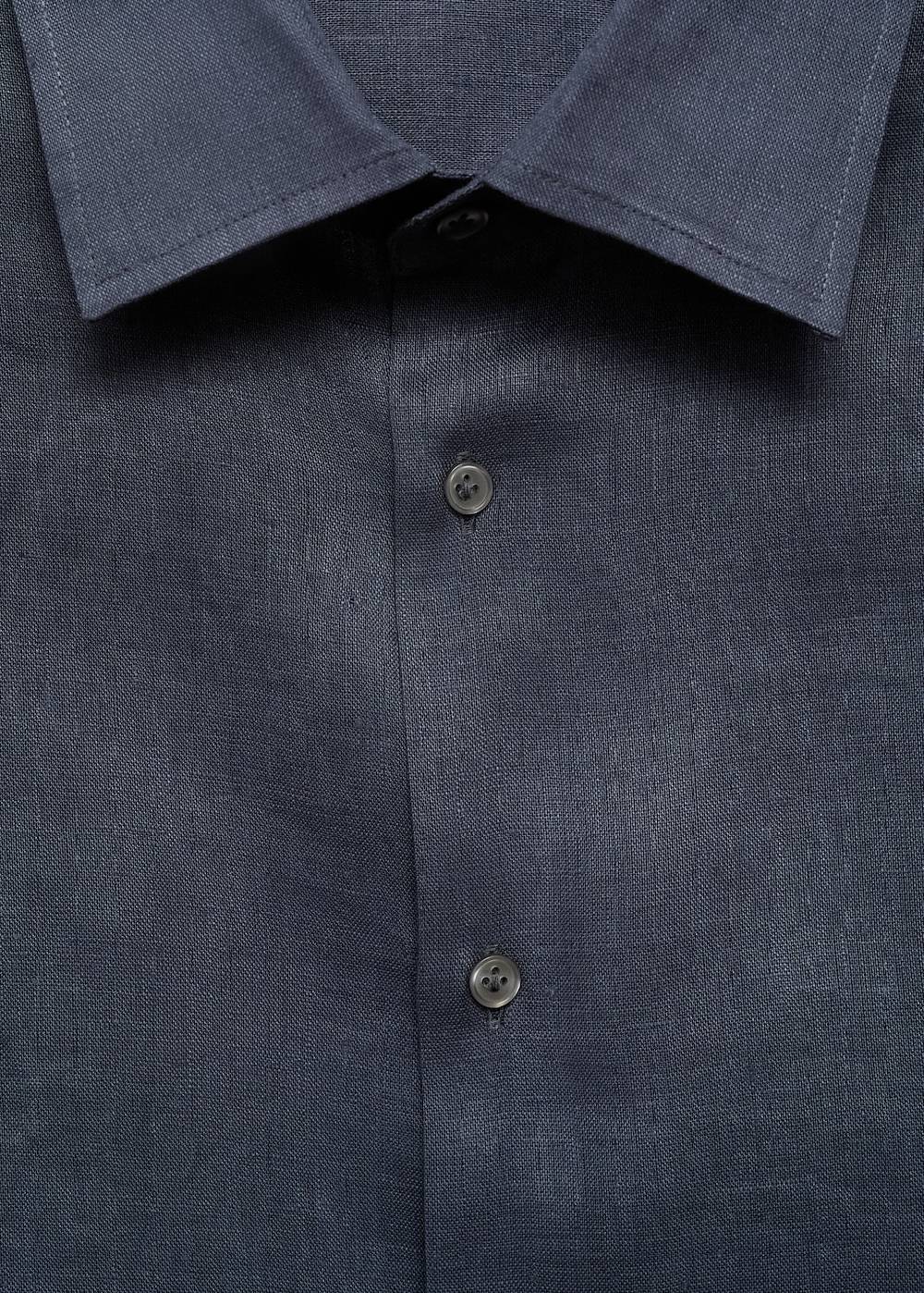Mango Regular Fit-Hemd aus 100 % Leinen Letzte 3 Tage