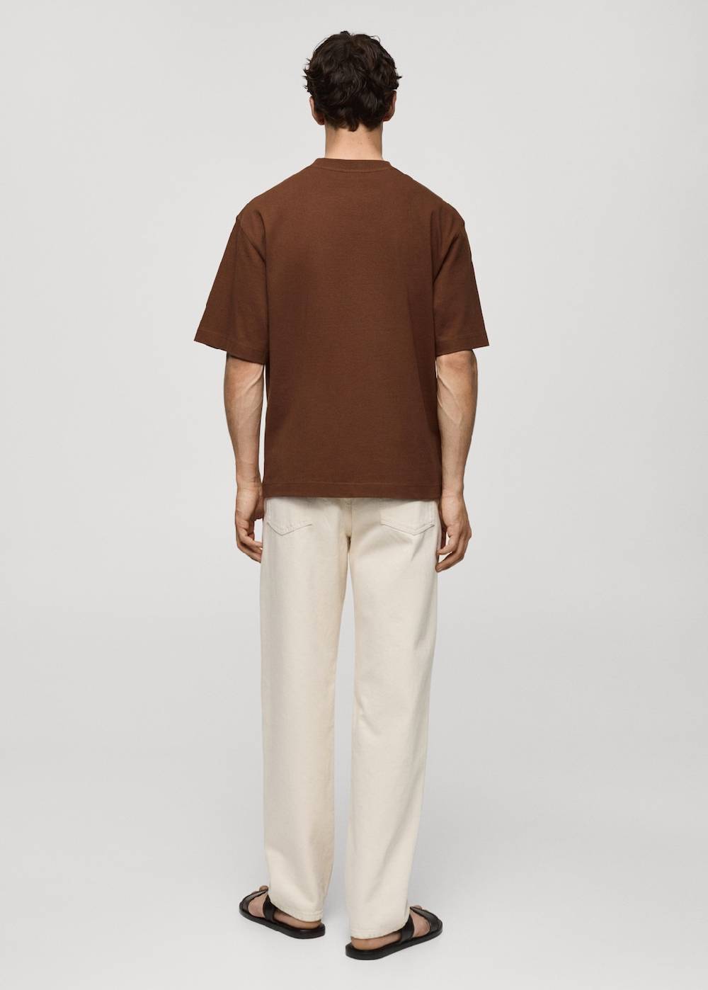 Mango T-Shirt aus 100 % Baumwolle mit Tasche JETZT KAUFEN