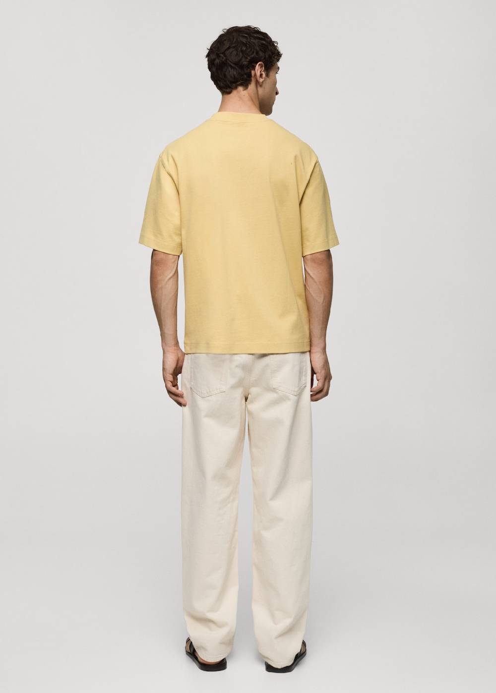Mango T-Shirt aus 100 % Baumwolle mit Tasche Bis zu 65% Rabatt