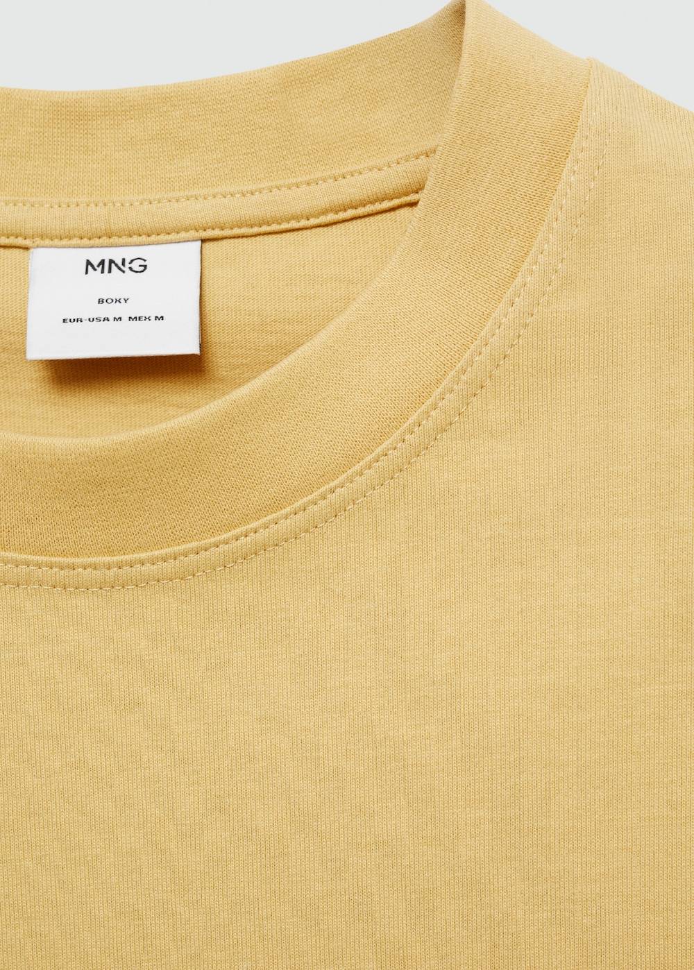 Mango T-Shirt aus 100 % Baumwolle mit Tasche Bis zu 65% Rabatt