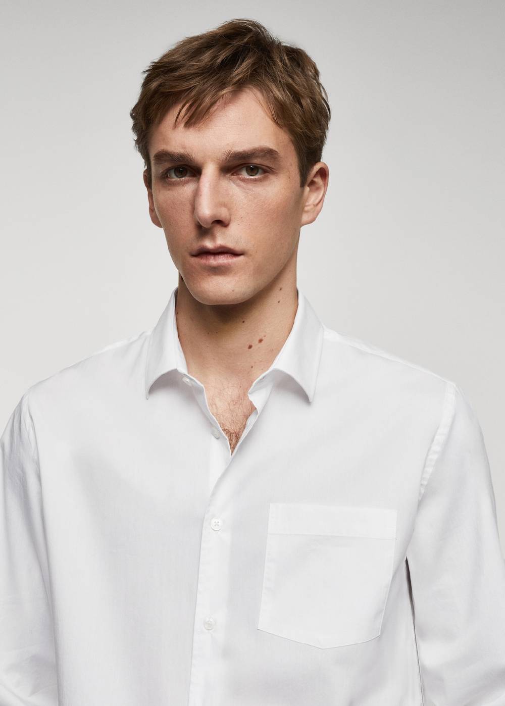 Mango Classic Fit-Hemd aus Popeline Nur für heute